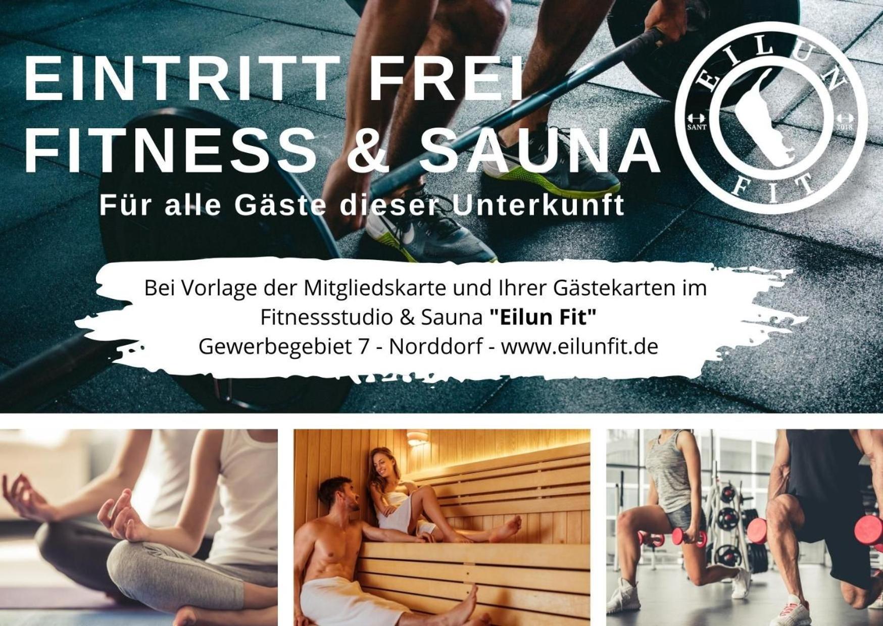 Weisse Duene Ferienwohnung *Weisse Duene 9 / Gen Norden* Wittdün Kültér fotó